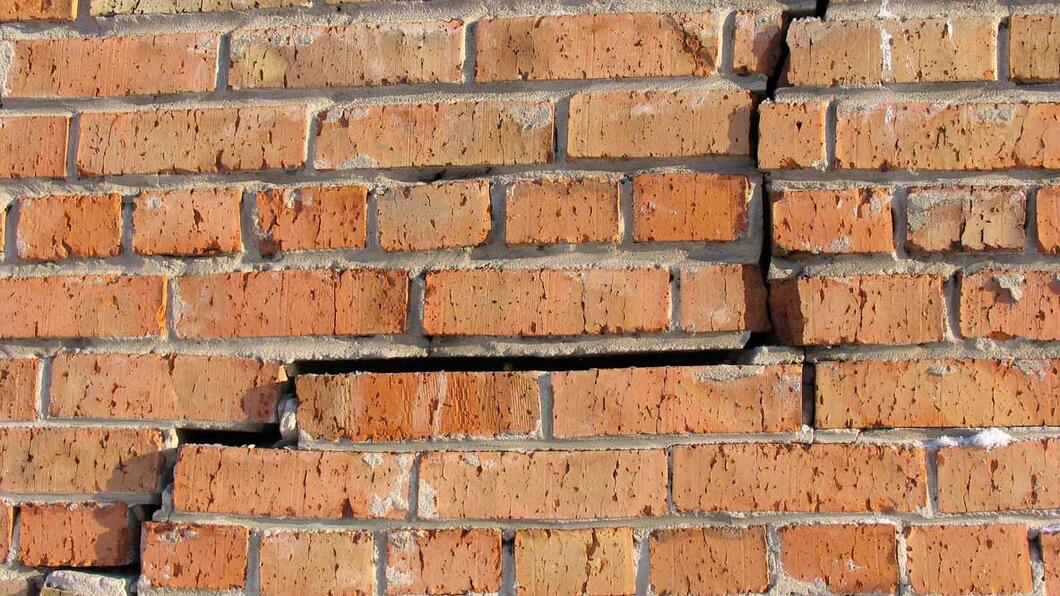 Scheur muur